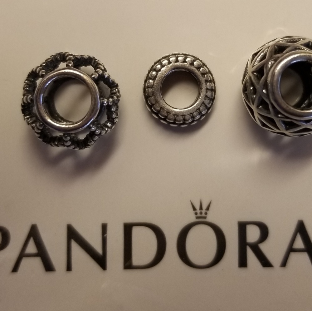 Pandora Bracelet and Charms